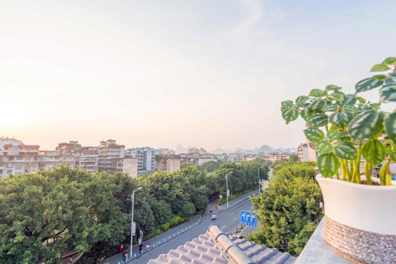 Hotel Zen Tea House Elephant Trunk Hill Park Guilin Exterior foto